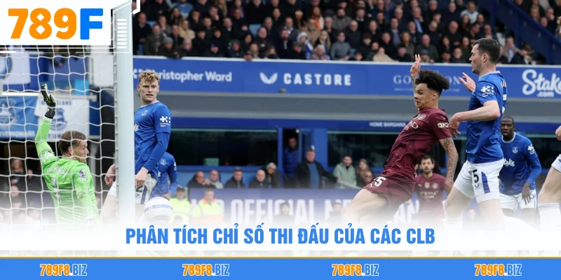 Phân tích chỉ số thi đấu của các CLB